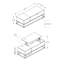Table basse (table basse incluse seulement)