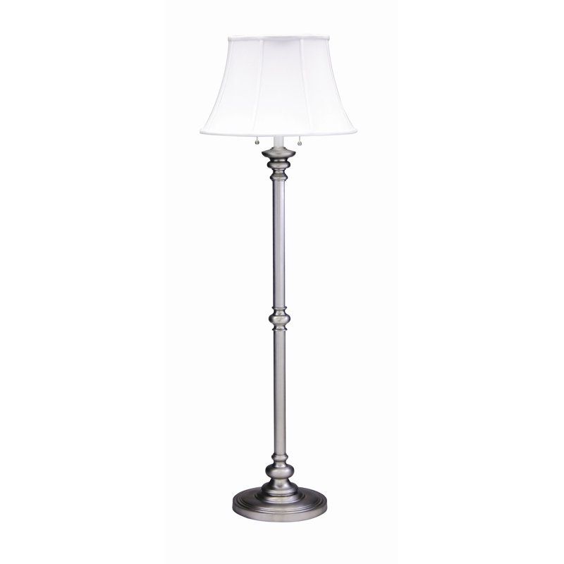 Newport Floor Lamp, Pewter
