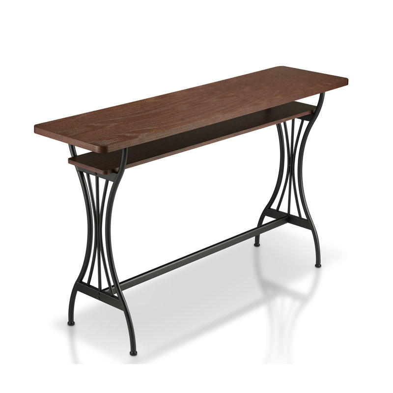 Janis 59.06'' Console Table, Toasted Barnwood