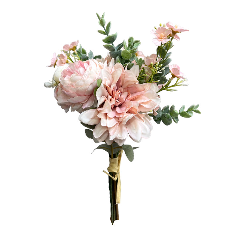 Arrangement floral faux dahlia
