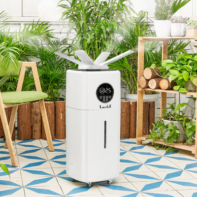 Humidifier Large Room, 4.2Gal/16L for Home 2000 sq ft, Top Fill Cool Mist for Bedroom, Gray