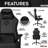 Techni Sport Fabric Memory Foam Gaming Chair With Stain-Resistant Upholstery And Adjustable Features For Ultimate Comfort
