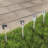 Mosaic Multicolor Solar Powered Integrated LED Metal Pathway Light Pack