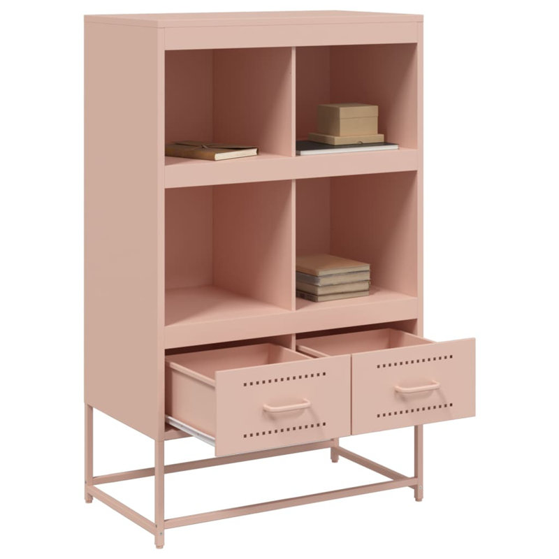 Rozetta 68cm Sideboard, Antique Pink/Pink