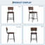 Upholstered Bar Stool-1619497212