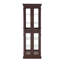 Vaisselier lumineux avec tablettes réglables-1454306878