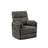 Harrill Plush Corduroy Fabric Manual Swivel Glider Recliner-511177456