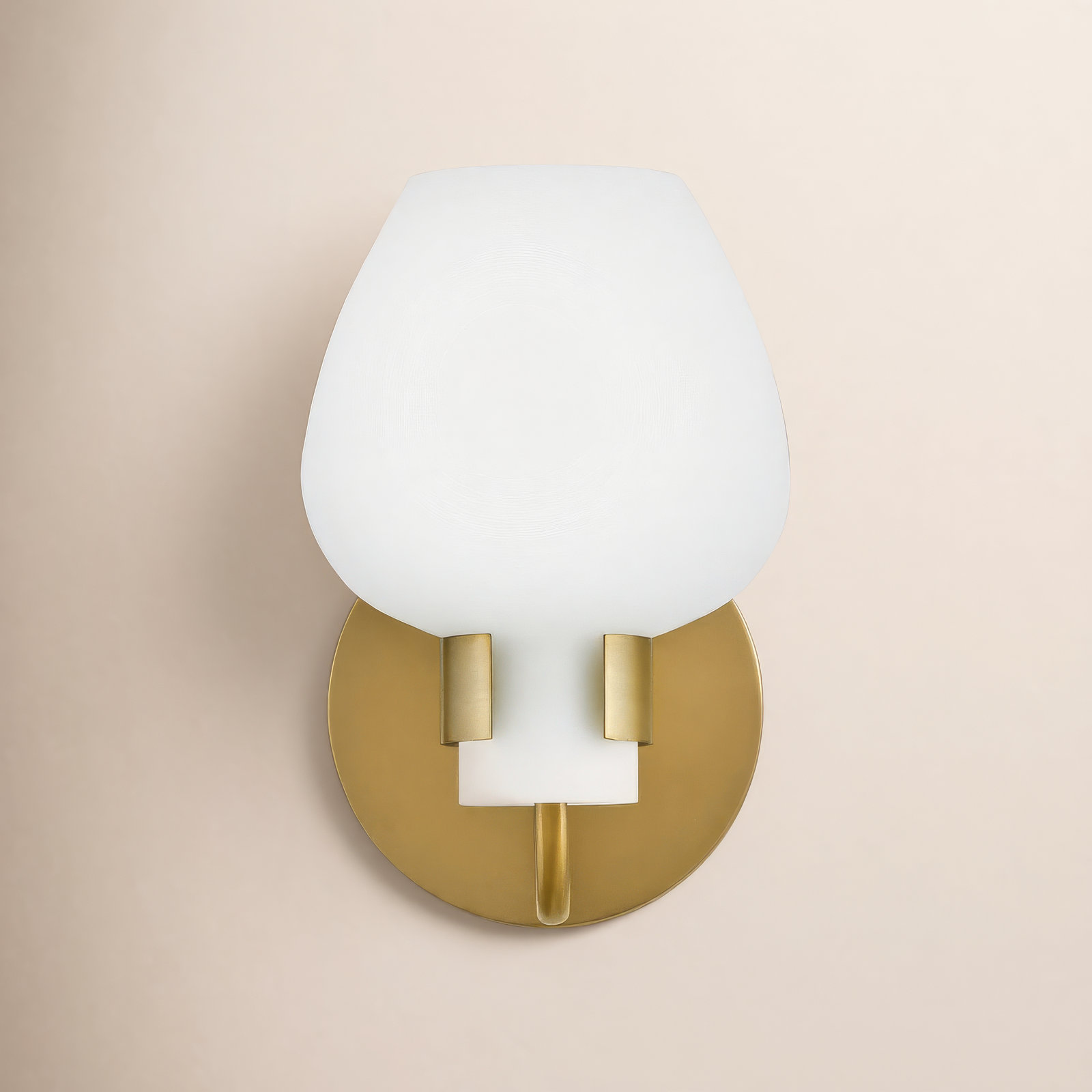 Arcana Single Light Vanity Light, Gold