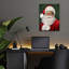 «Jolly Santa 2» par Ashley Bradley, art mural en verre acrylique-1993349888