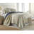 Boho Bloom Blue Microfiber Quilt Set-1144003733