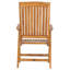 Miami Outdoor Teak Dining Armchair