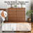 Dejesus 52"W 8-Drawer Dresser Double Dresser With Waveform Fluted Panel 