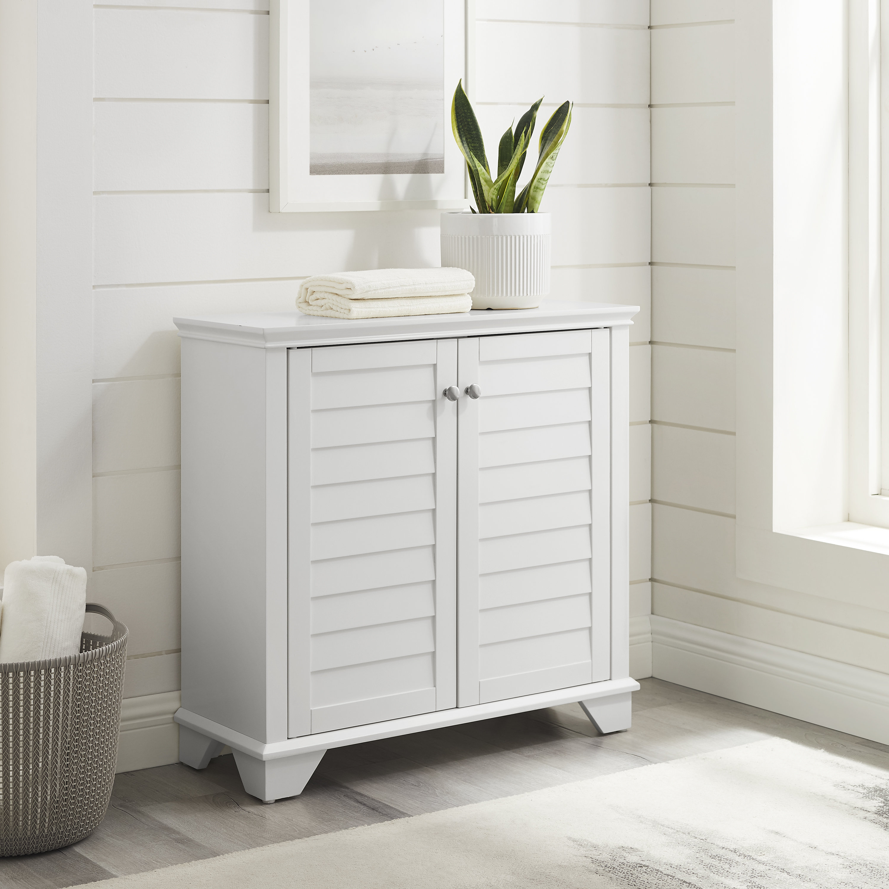 47.6''tall Accent Storage Cabinet With 1 Door And 2 Drawers