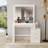 Aurora Dressing Lighted Vanity with Mirror