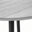 Ensemble de table de salle à manger en métal 3 pièces Beanley, table de salle à manger 35 po avec abattant, 2 chaises pour la cuisine-106592112-106592113