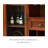 31.50" Brown Rectangular Solid Wood Wine Racks-1150451536