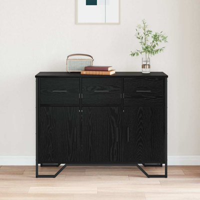 Sideboard 97 X 32.5 X 74.5 Cm Engineered Wood