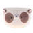 Dakota Fields Handmade Brown Panda Blossoming Ceramic Flower Pot