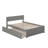 Bueno Park Solid Wood Platform Bed with Footboard and Trundle-1394692527-1394692523
