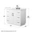 Elan TK 42" Freestanding Single Bathroom Vanity with Quartz Top-2086631254-2086631252-2086631249