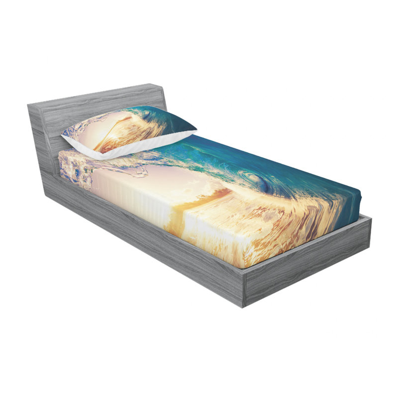 Microfiber Sheet Set, Twin XL Sheet Set with Fitted Sheet
