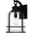Abrum 1-Light Earth Black Outdoor Wall Lantern-600927751