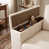 Tissu beige sélectionné