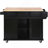 Versatile Kitchen Cart With Adjustable Shelves And Flexible Drop-Leaf Countertop-1468451859