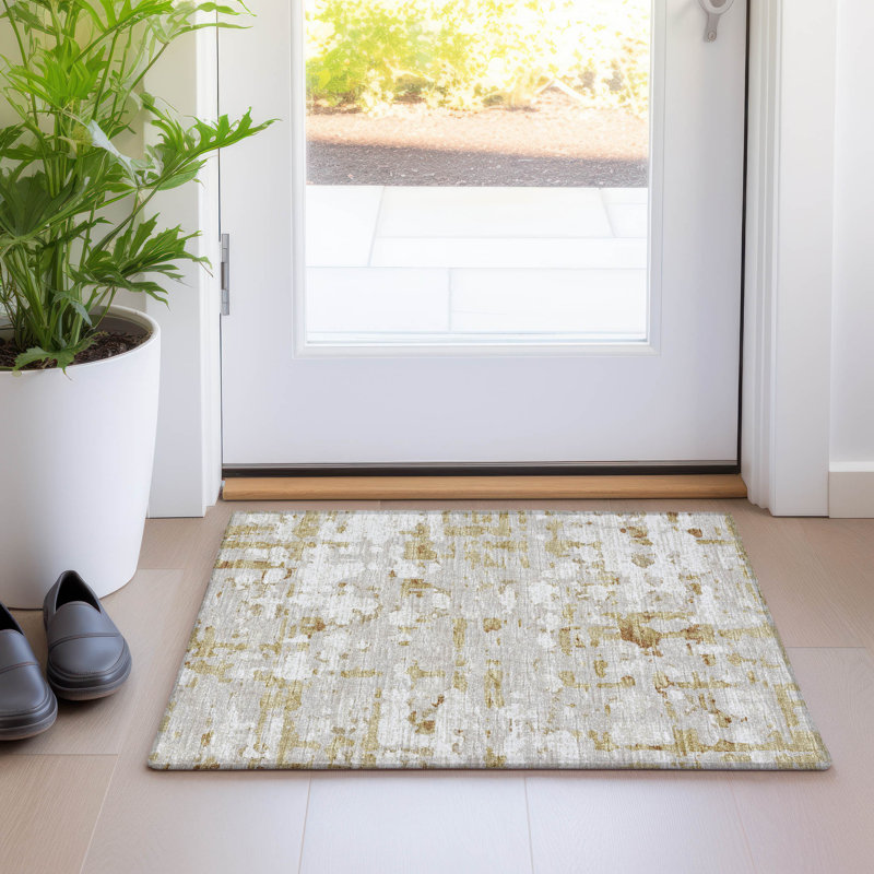  Hintzen Outdoor Rug, Rectangle 1'8" x 2'6"