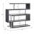 Buck II Clear Glass, Chrome High Gloss Finish Writing Desk With Shelf-145847712
