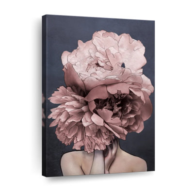 «Lady Peony» sur toile