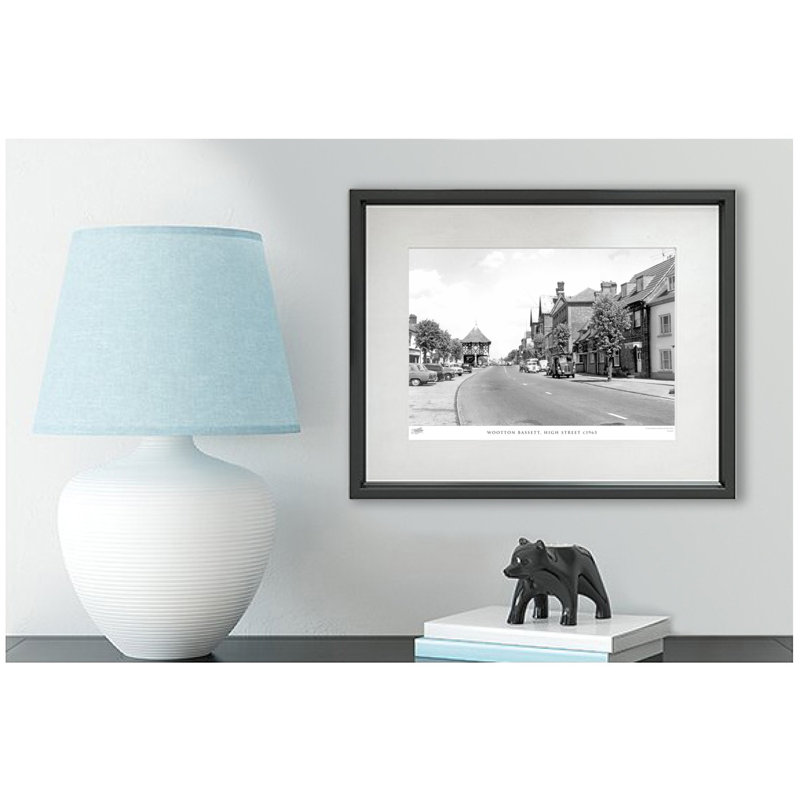 Wootton Bassett, High Street C1965 - Single Picture Frame Print, 45cm H x 60cm W x 2.3cm D