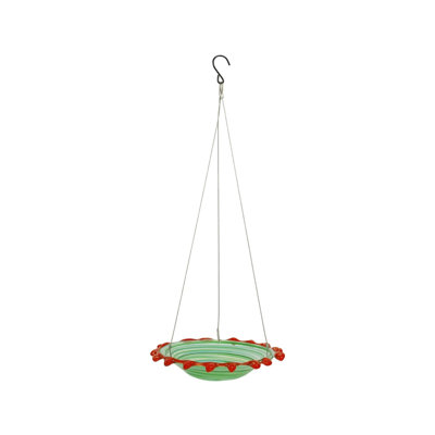 Outdoor decorations Feeding Device Bird Bath Fence Detachable Balcony Railing Bird Bathtub Bird Clip Garden Pendant