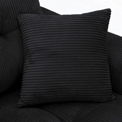 Canapé-lit à compression en coin Corduroy, canapé modulaire en L avec éponge haute densité, canapé convertible sans assemblage requis pour le salon, appartement, chambre d'amis