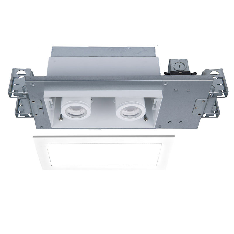 Boîtier encastré Silo, 10W, Blanc et blanc, 4 000 K
