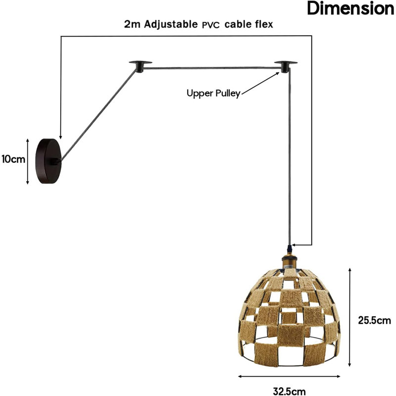 Amriel 1 - Light Natural Pendant