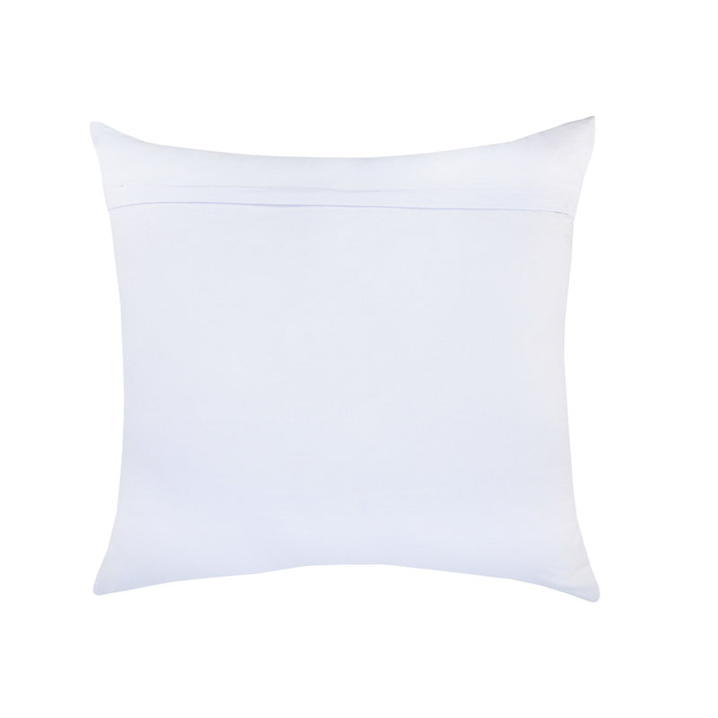 Hand-Woven Chevron Cotton Throw Pillow
