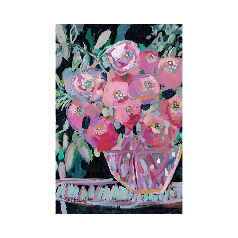Boule d'entrée par Kait Roberts - Toile tendue avec châssis sur toile tendue, H 26 po x l 18 po x P 1,5 po
