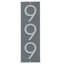 Floating 1-Line Wall Address Plaque-134110777-134106667-134111010