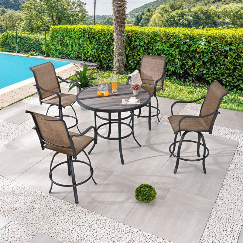 Ensemble bistro Aatto, Beige