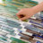 Waterscape 11.82" x 12" Glass Brick Joint Mosaic Wall Tile-93628392