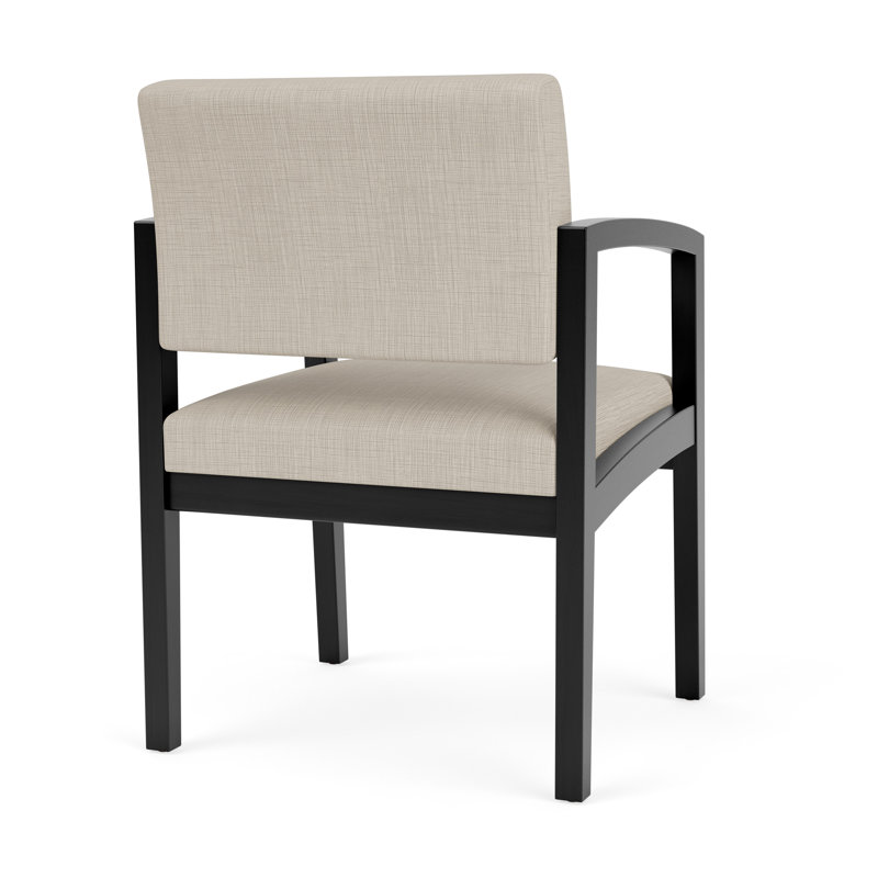 Chaise en bois Lenox, Noir, Plot Line neutre