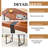 Rectangular Pedestal Dining Table Set-1957437704