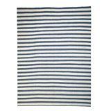 Dhurrie Wool Striped Area Rug