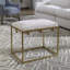Paradox Upholstered Vanity Stool