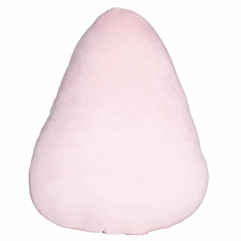 Bonbon lumineux en forme de maïs Sparkles Home | Coussin Rhinestone | Décoration décorative en velours 18 po x 14 po, Rose