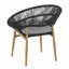 Ensemble de 2 chaises d'extérieur en osier de style papasan-1622267865