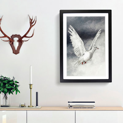 Flying Dove - Framed Print