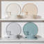 12 Pcs Ceramic Dinnerware Set, Dinner Plates, Dessert Plates And Soup Plates For 4 Person, Beige Set-2043946481