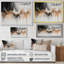 Peinture abstraite crème Pulse émotif II - Peinture abstraite, art mural-249411645-249411642-249411643